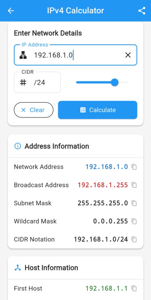 SubnetForge Calculator